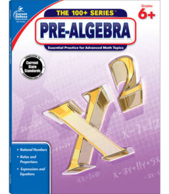 Pre-Algebra, Grades 6 - 8 (The 100+ SeriesTM) - Paperback - GOOD