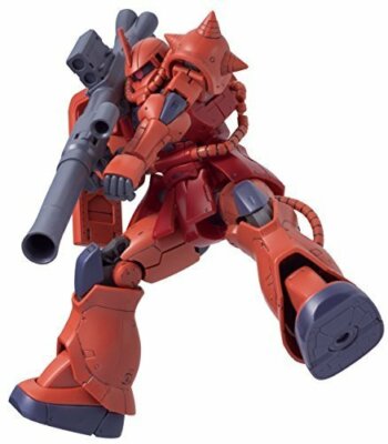 Gundam Model Kits: 1/144 MS-06S Char Only Zaku II JAPAN
