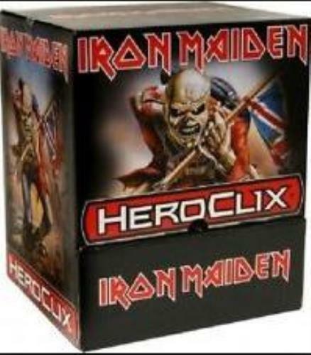 HeroClix Iron Maiden Counter Top Display Box & SOA Seasons 1-3 Trading Card Lot*