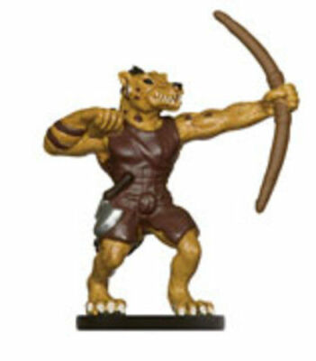 D&D - GNOLL HUNTMASTER #20 Gnoll Archer! (Dangerous Delves - VHTF STILL SEALED!)
