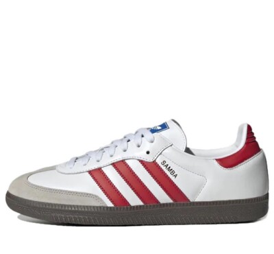 NEW adidas Samba OG Low White Better Scarlet IG1025 Men's SIZE 11