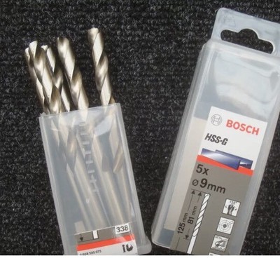 Lot of 5 Sherwood 9mm HSS Jobber Drill