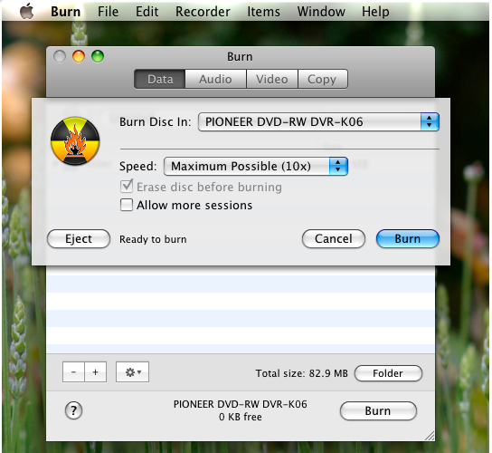 NEW Burn CD With ISO Advanced Burning Software For Mac COPY AUDIO