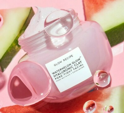 GLOW RECIPE Watermelon Glow Hyaluronic Clay Pore Tight Facial SEALED  retail $40