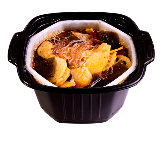 (3 Pack) HAIDILAO Self-Heating Spicy Vegetarian Instant Hot Pot, 290g海底捞香辣蔬菜自嗨火锅