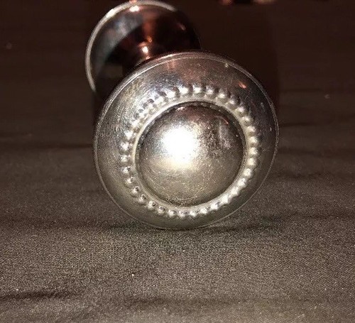 Empire Pewter Beaded Dumbbell Rattle Nice