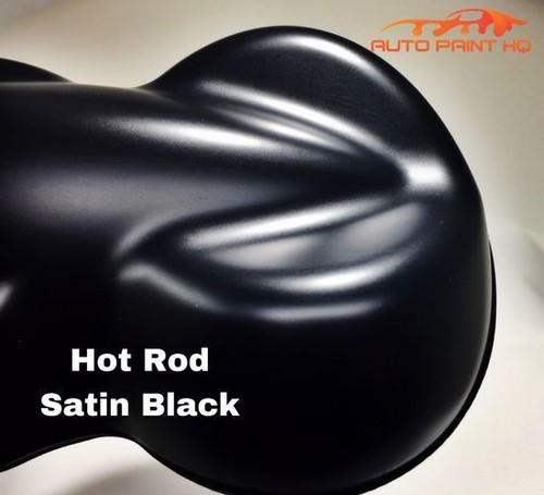 Satin Black Hot Rod Gallon 2K Urethane Single Stage Paint Kit