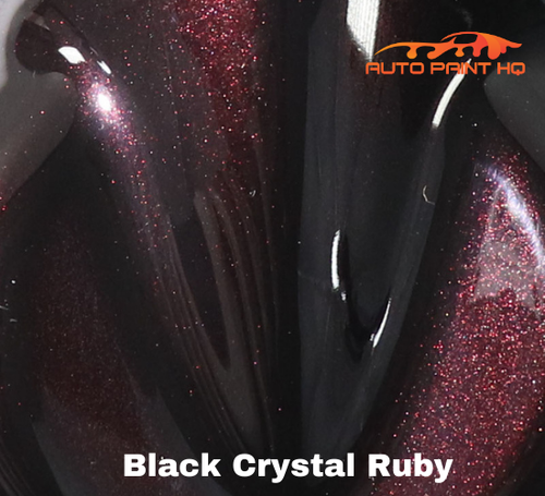 Black Crystal Ruby Gallon Single Stage Acrylic Enamel Car Auto Paint Kit