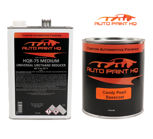 Candy Pearl Brandywine Gallon with Reducer (Candy Midcoat Only)  Auto Paint Kit