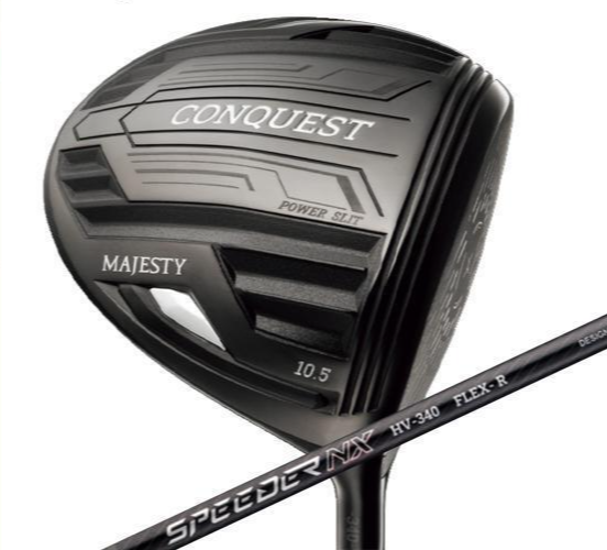 クラブ MAJESTY CONQUEST SPEEDER NX HV340 9.5 S MENS DRIVER MAJESTY CONQUEST LOFT 10.5 FLEX R SPEEDER NX