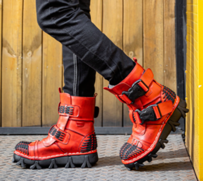Chaussure punk cheap rock