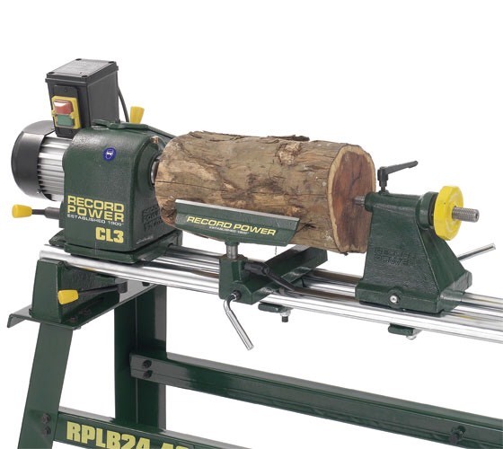 Record power CL1 Wood turning Lathe inc bench and accessories in