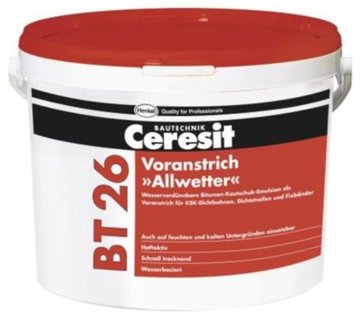 Bitumen voranstrich auftragen