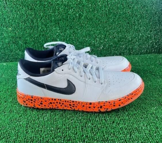 Men Nike Air Jordan 1 Low G 'Olympic Safari' Golf Shoes Men Nike Air Jordan 1 Low G 'Olympic Safari' Golf Shoes