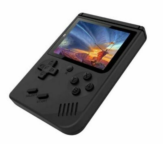 Console Di Gioco Portatile Retro Games 8 Bit Lcd 3" 168 Giochi Linq GM-16801