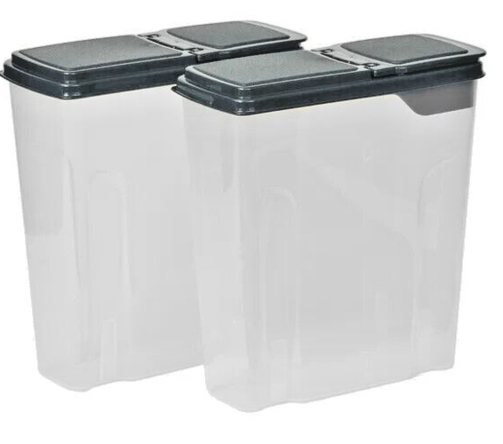 Snack Dispenser 24 Cup Gray Flip Lid