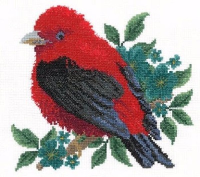Scarlet Tanager~Imaginating