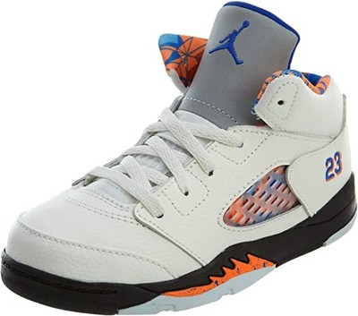 Кроссовки Jordan 5 Retro Sail/Racer Blue-Cone-Black (440890 148) - 5