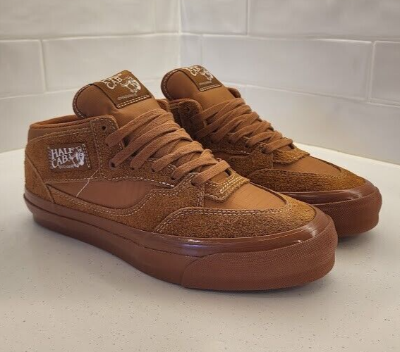 Vans OTW Half Cab Reissue 33 Hairy Suede Ginger Mens Size 9
