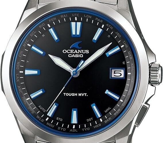 Pre-owned Casio Brand-new  Oceanus Ocw-s100-1ajf Titanium Radio Solar Watch Jdm