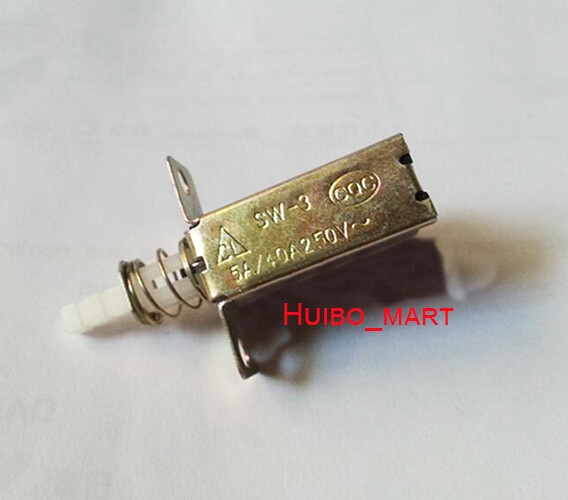 Power Switch button SW-3 5A/40A 250V for HIFI DIY
