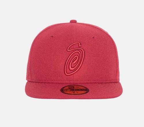 最終STUSSY CURLY S LOGO59FIFTY NEW ERA CAP Stussy Curly S 59Fifty New Era Cap 7 1/2 New With Tags