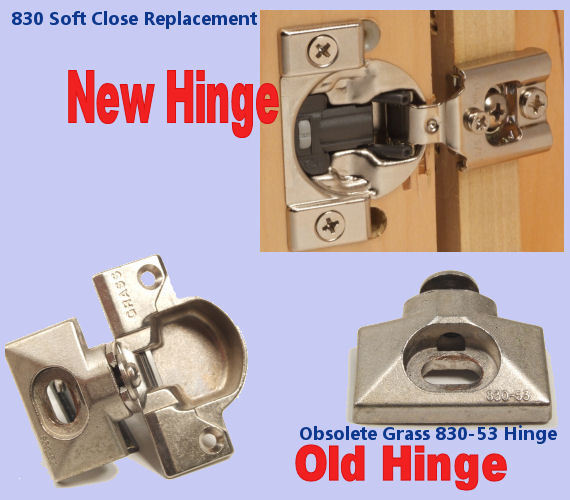 Grass 830 Upgrade Replacement Hinges With Soft Close Sold As