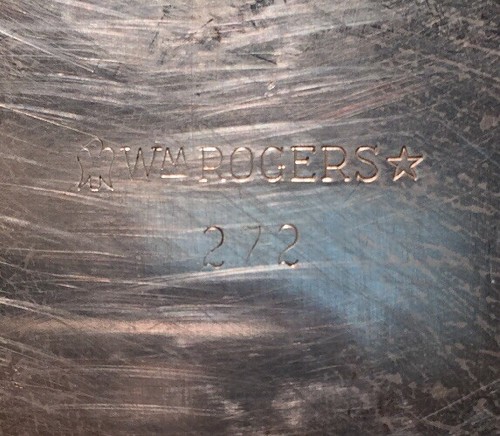 Antique WM Rogers 272 Silver Plated 15