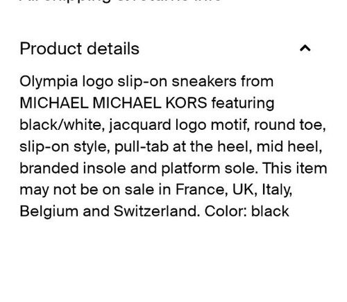 Pre-owned Michael Kors Olympia Slip On Women's U.s. Size 10m Black Multi 43t20lfp1s