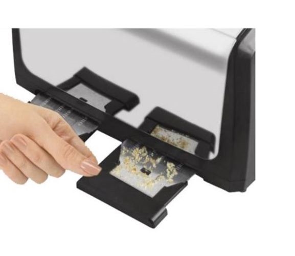 Toaster 4Slice in Black Small Kitchen Appliances BLACK+DECKER Kitchen Appliance