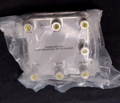 EXTREME 6 WAY HD DIGITAL 1GHz HIGH PERFORMANCE COAX CABLE SPLITTER BDS106VF