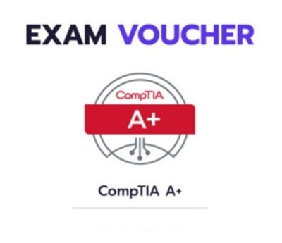 CompTIA A+ 220-1101 certification exam test voucher Core 1 or 220-1102 Core 2