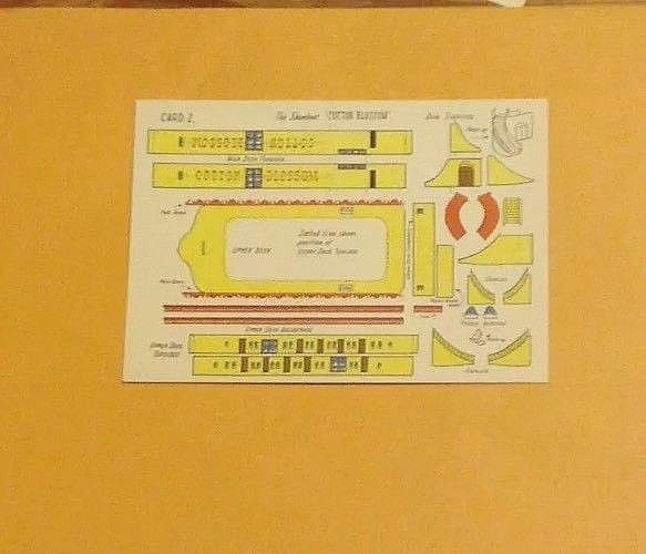 Original Micromodels Set S. VI The Showboat Cotton Blossom 3/-