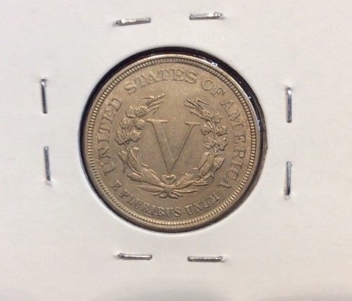 1883 5C No Cents Liberty Nickel in BU+ Condition