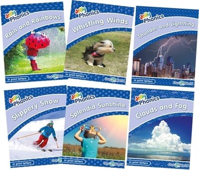Jolly Phonics Readers Level 4, Our World, Complete Set: In Print Letters (Americ