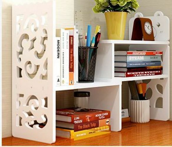 Mobile Mobiletto Scaffali Ripiani Porta Tutto In Legno Bianco 15341 bal