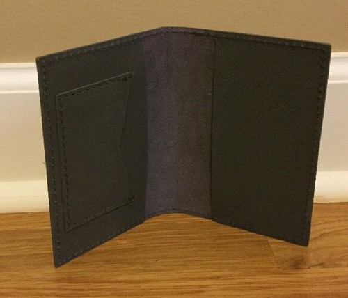 NEW Pottery Barn Skyler Travel Passport Holder GRAY