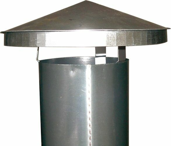 Abluftrohre Ø 250mm Rohre Ersatzteil Gastronomie Gewerbe Abluftrohr Regenhaube