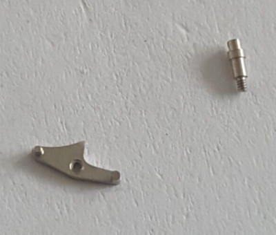 Gruen Caliber 295 Part Number 443 + 5443 (Setting Lever + Screw)