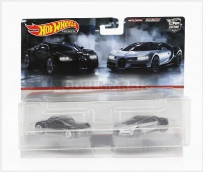 MATTEL HOT WHEELS HBL96-979K-HKF52 Bugatti - Set 2X Veyron