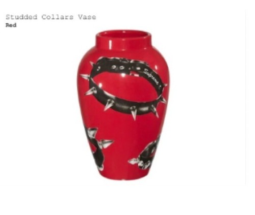 新品 Supreme 花瓶 Studded Collars Vase White Supreme Collars Vase White FW20 Supreme Studded Collars Vase