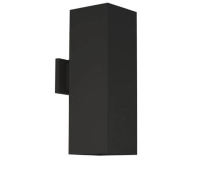 Progress Lighting P5644-31-30K Square 18'' Tall 2 Light Outdoor Wall - Black