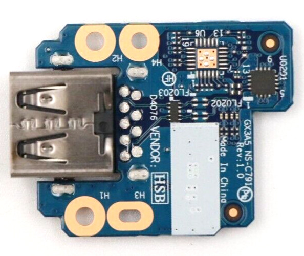 Lenovo Thinkpad X13 20uf 20ug T14s 20uh 20uj 5c50s73052 Usb Board Subcard