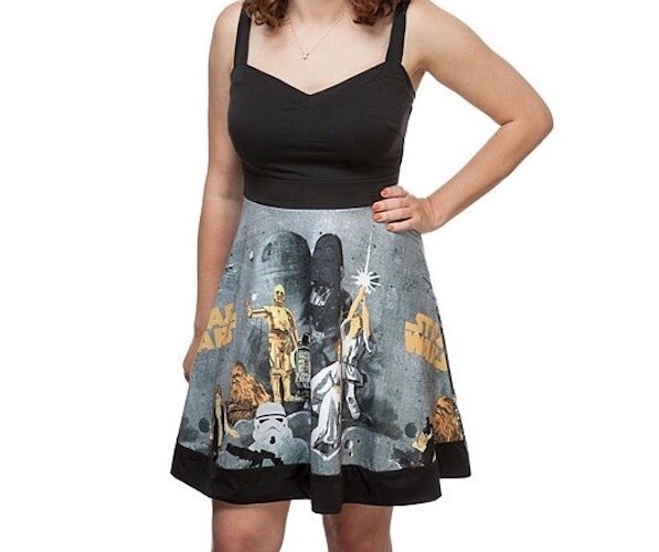Star Wars Her Universe Tank Skater Dress Knit Stretch NEW SM MED LG XL