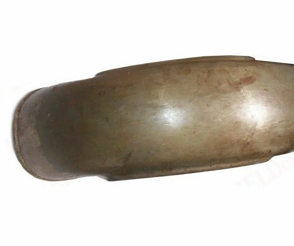 Fits Royal Enfield Early Model Front Mudguard With Side Number Plate 