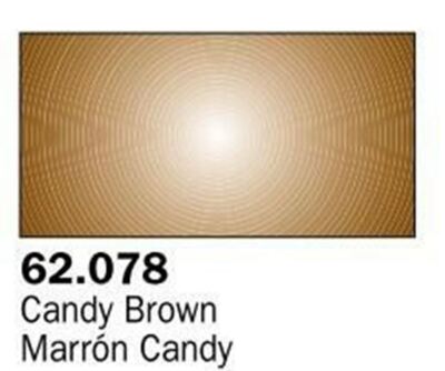 Vallejo Paint 60ml Bottle Candy Brown Premium