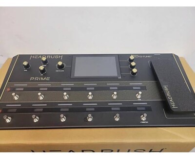 HeadRush Prime Guitar & Vocal Multi Effects Pedal & Amp Modeling Processor with