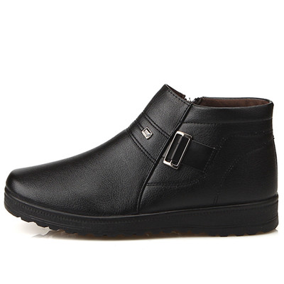 black winter dress shoes