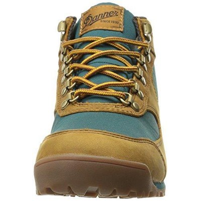 Pre-owned Danner Women's Jag Distressed Brown/deep Teal Hiking Boot