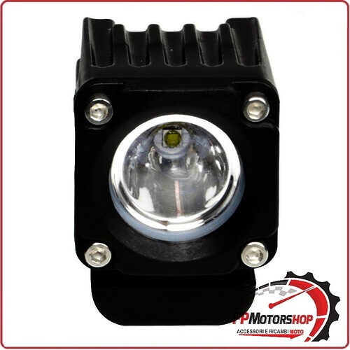 WL19 FARO AUSILIARIO A 1 LED 9/32V LUCE FOCALIZZATA BIANCO PER CAMION MOTO
